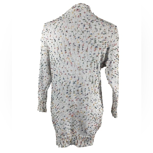 Colorful Speckled Knit Cardigan Size Small - Picture 3 of 7